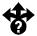 Evacuation route icon.
